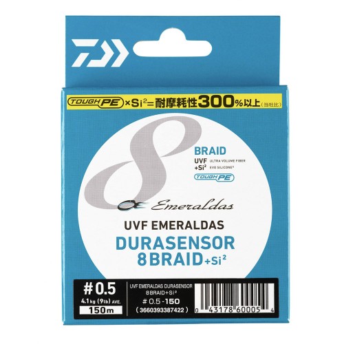 Daiwa Emeraldas Durasensor 8 Braid +Si² 150m