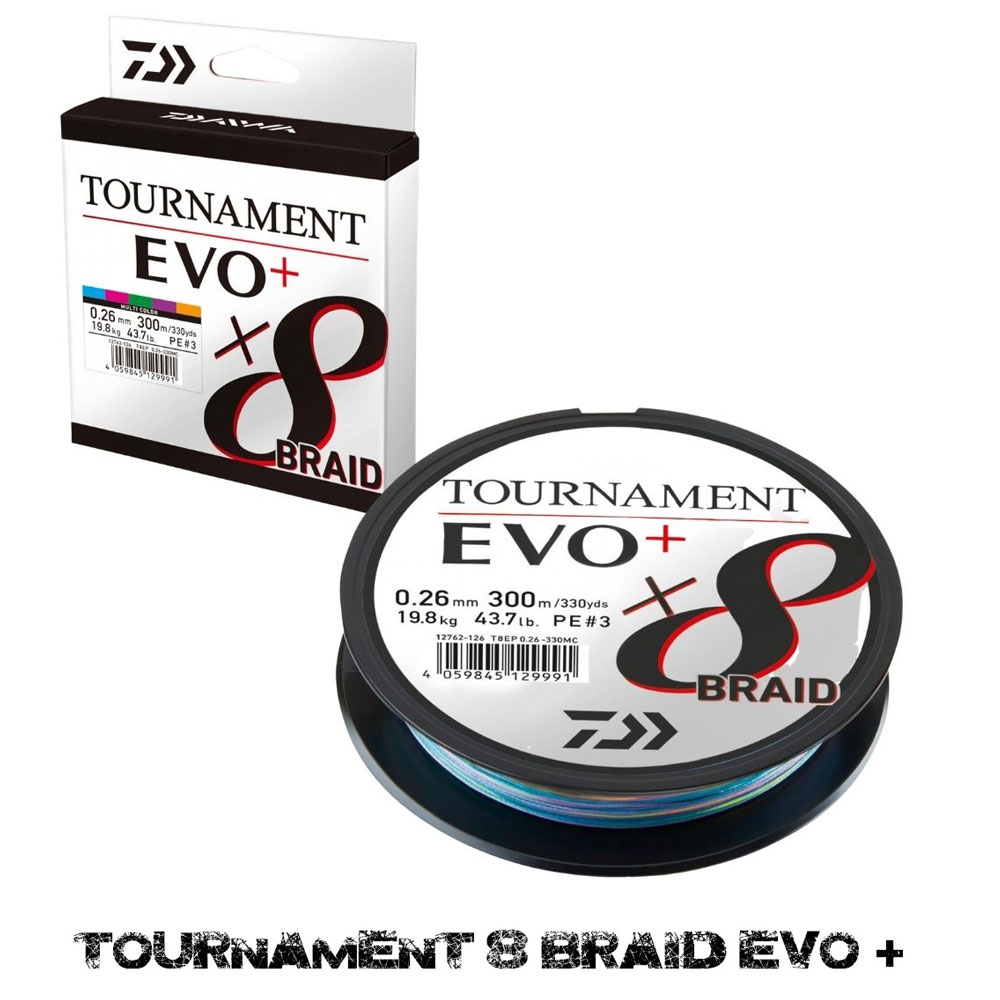 Daiwa Tournament Evo+8 Multi 300m