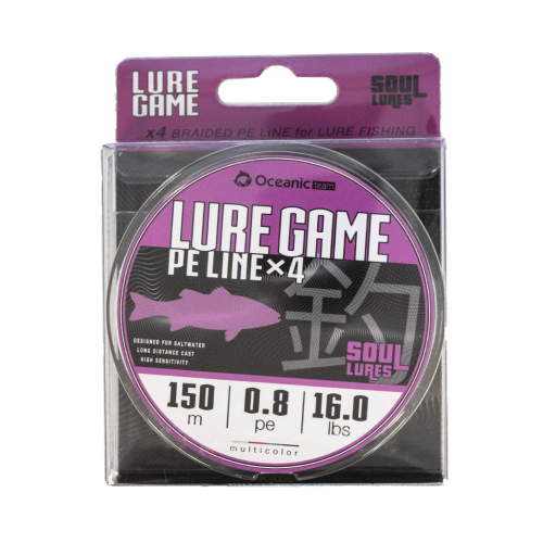 Oceanic Team Lure Game X4 Braid 150m