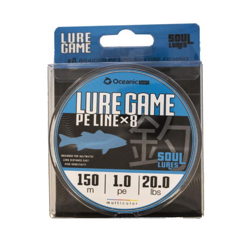Oceanic Team Lure Game X8 Braid 150m