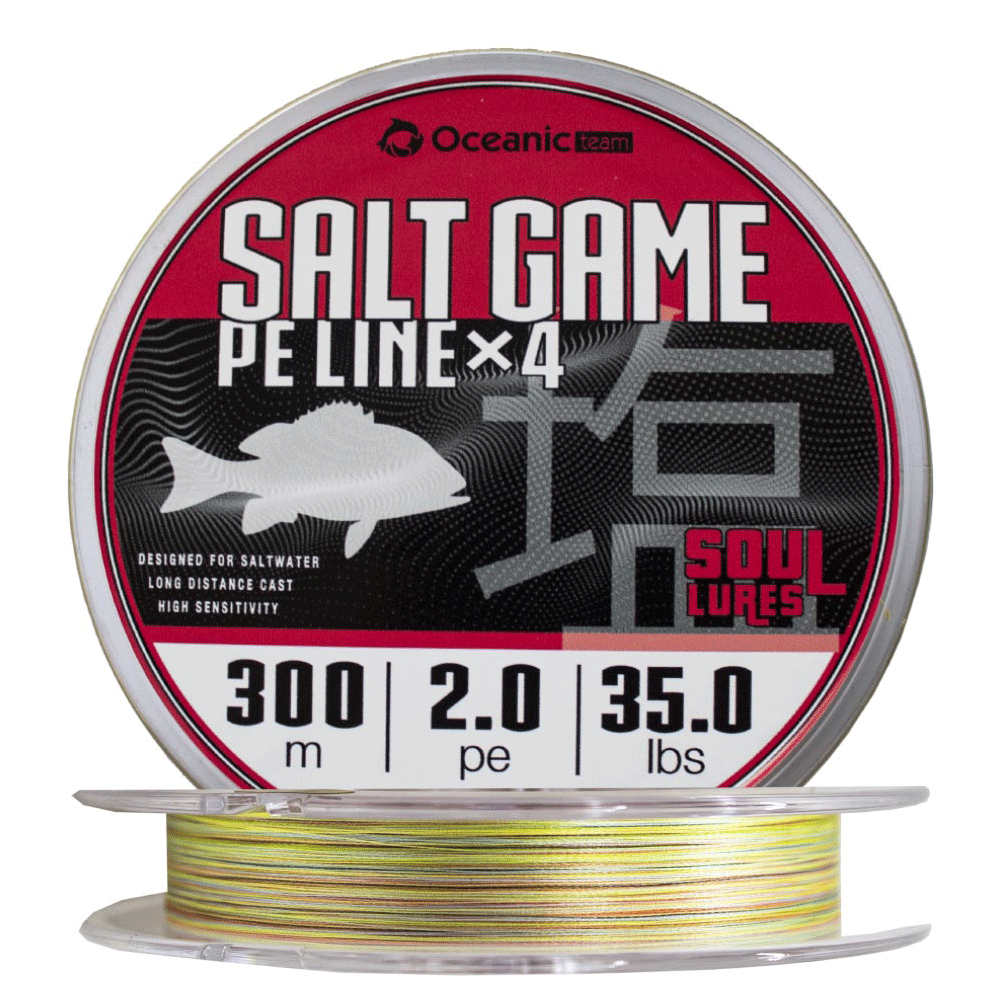 Oceanic Team Salt Game x4 Braid 300m