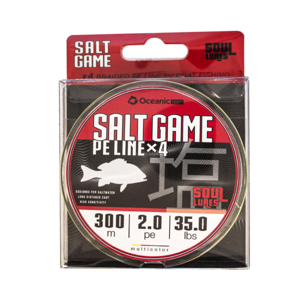 Oceanic Team Salt Game x4 Braid 300m