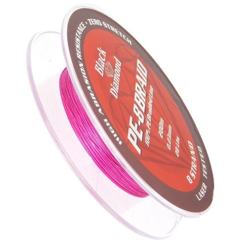 Black Diamond Red 8 Braid 200m 