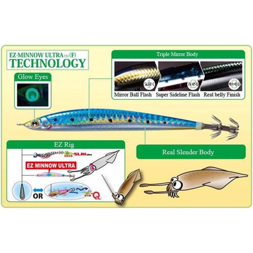 Duel EZ Minnow Ultra 100mm