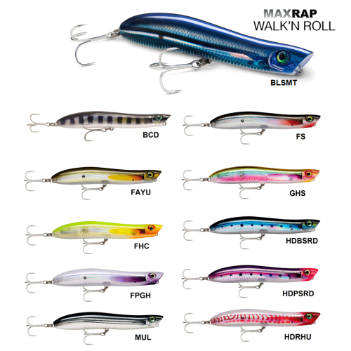 Rapala Max Rap Walk'N Roll 10cm