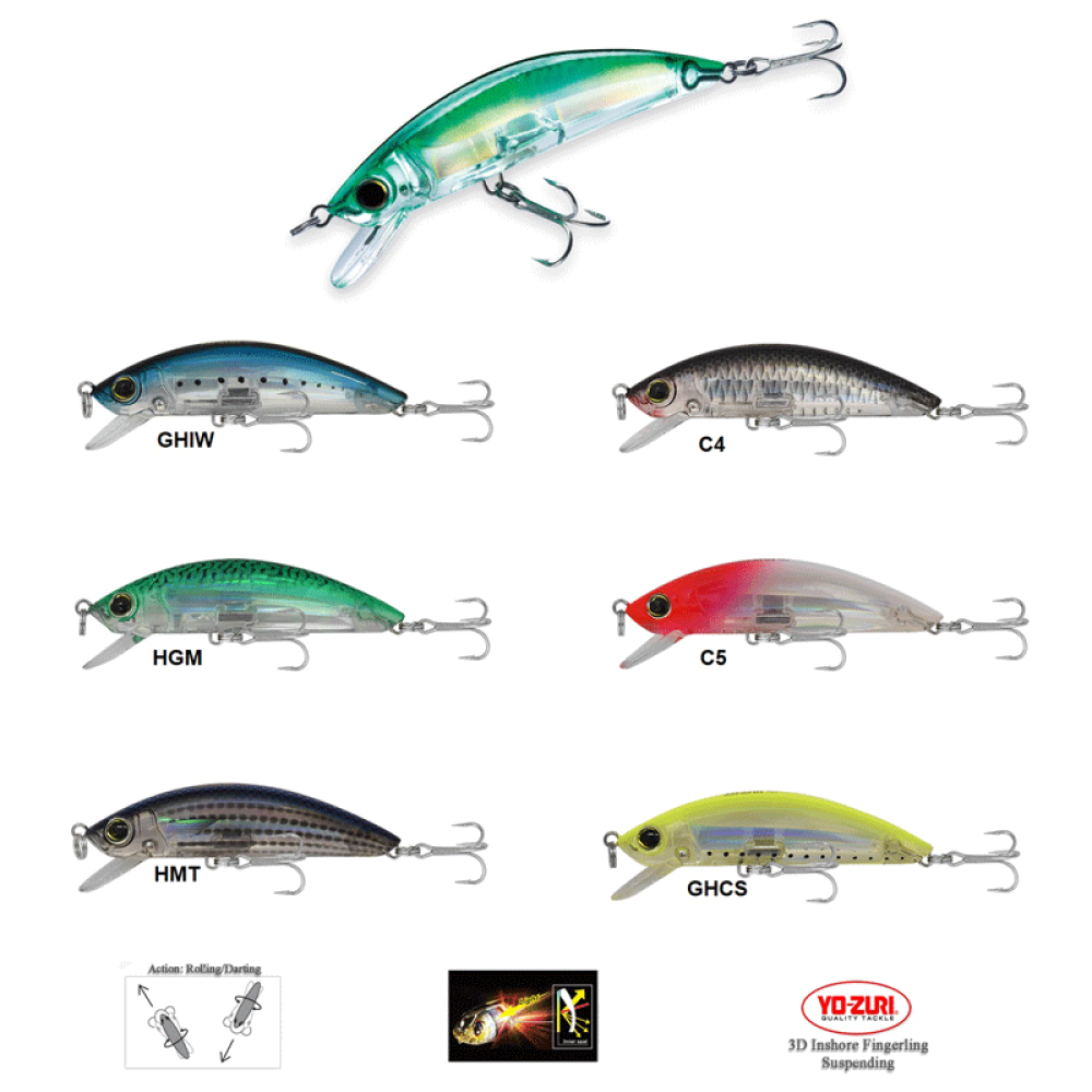 Yo Zuri 3D Inshore™ Minnow 90mm
