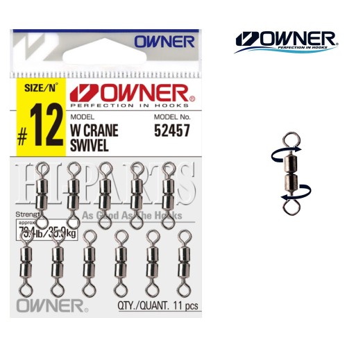 Owner W Crane Swivel 52457