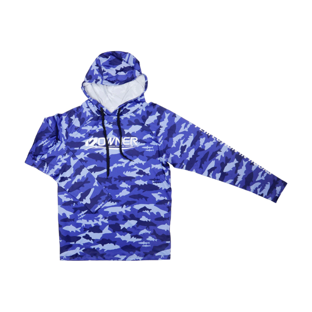 Owner Hoodie UV Blue Camo