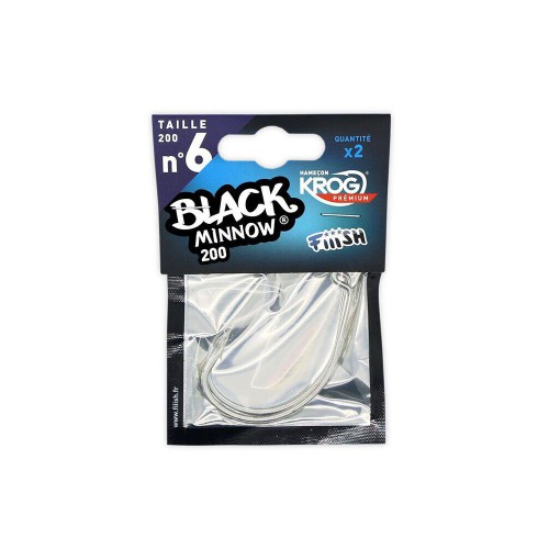 Fiiish Black Minnow Hamecon Krog Premium