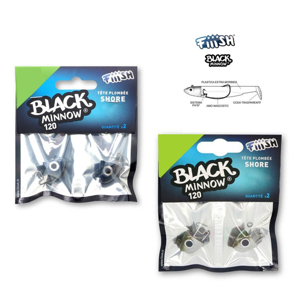 Fiiish Black Minnow No 4 Shore 20gr