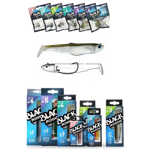 Fiiish Black Minnow No 5 Bodies 160mm