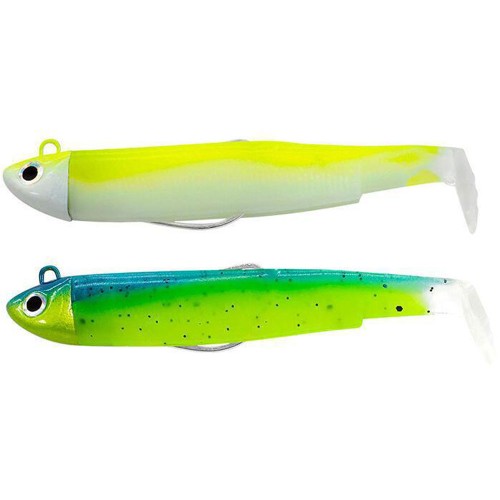 Fiiish Black Minnow Off Shore Double Combo 8.0gr (90mm-No 2)