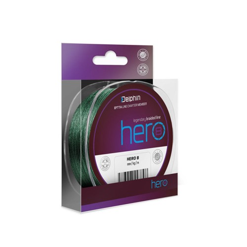 Delphin Hero x8 Green 300m
